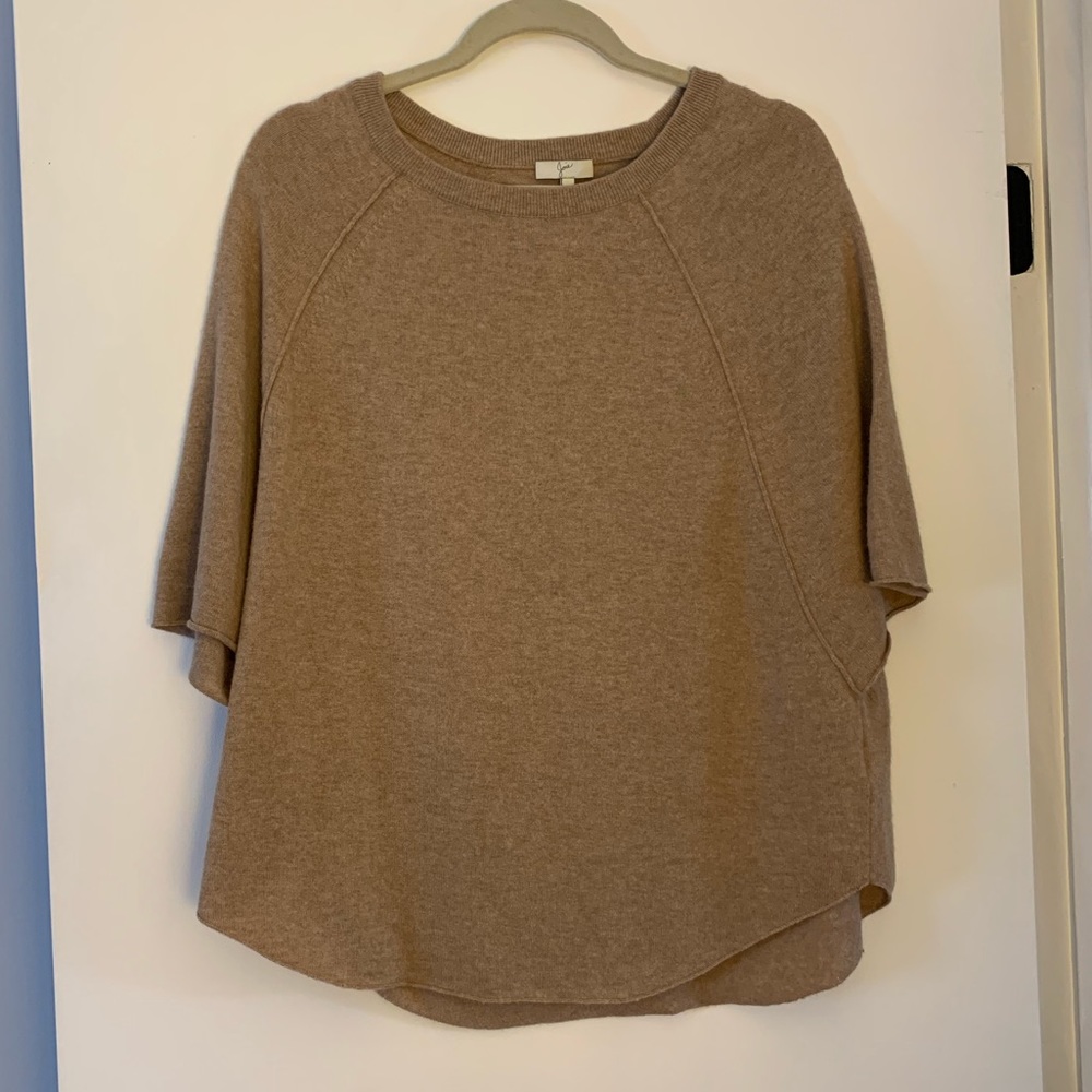 Joie cashmere wool poncho / shawl